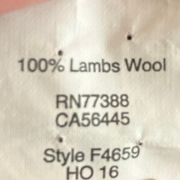 J Crew Mens Sweater Gray Black Crew Neck Pullover Long Sleeve 100% Lambs Wool L - Picture 5 of 11